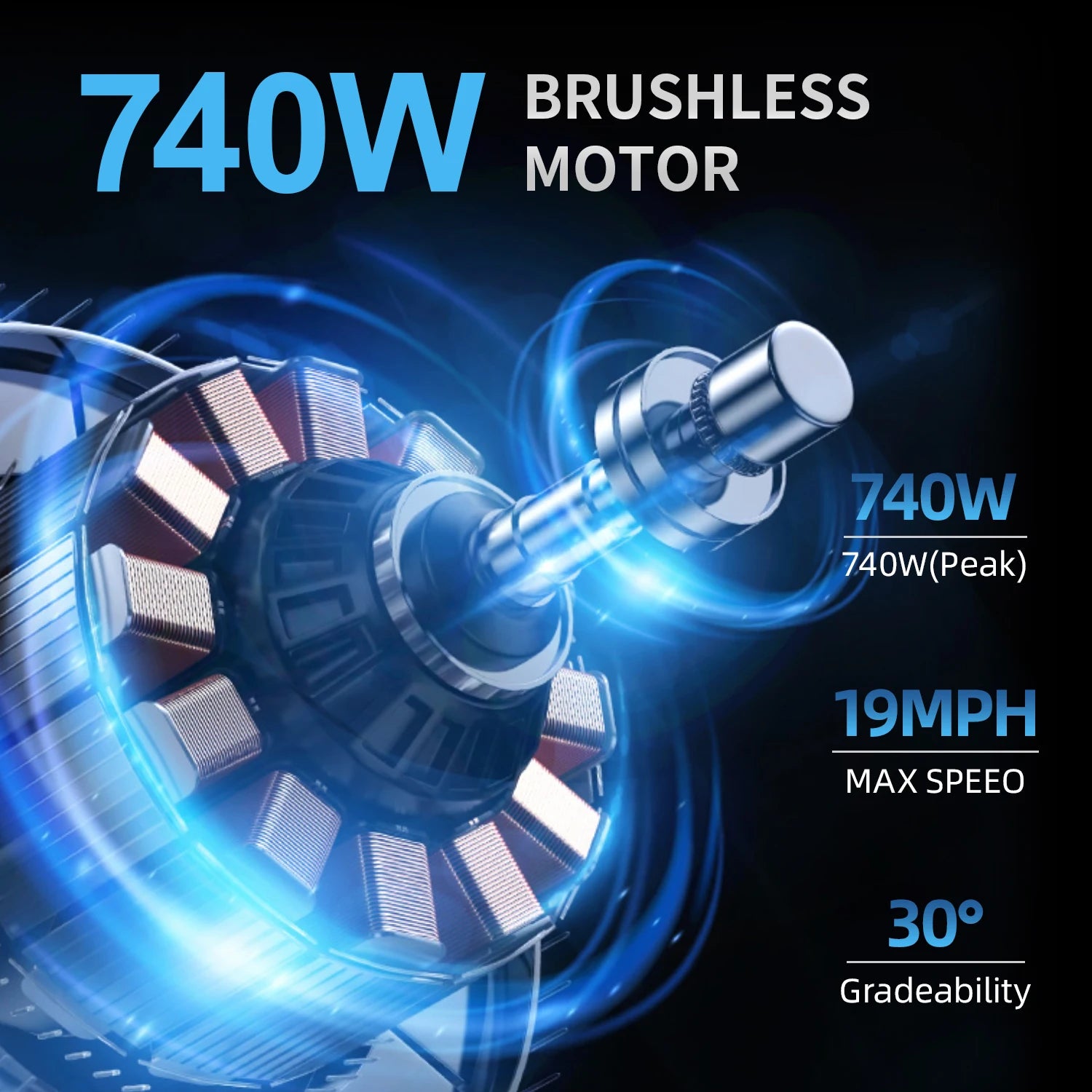 740W Folding Electric Bike