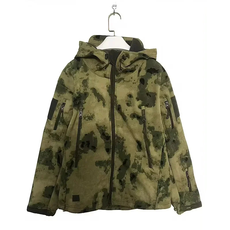 Tactical Soft Shell Jacket — Shark Skin, Waterproof