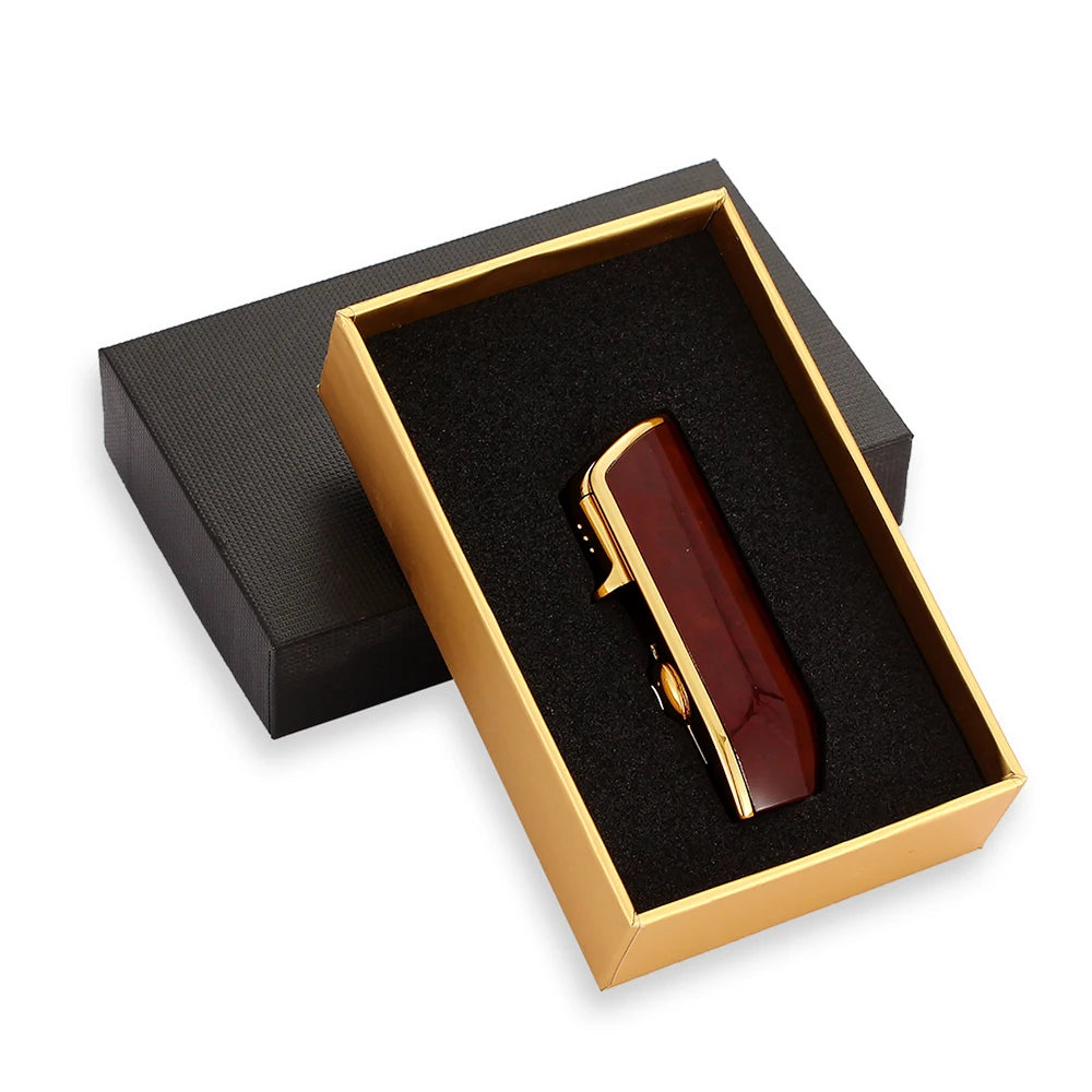 Luxury Windproof Butane Lighter — Refillable