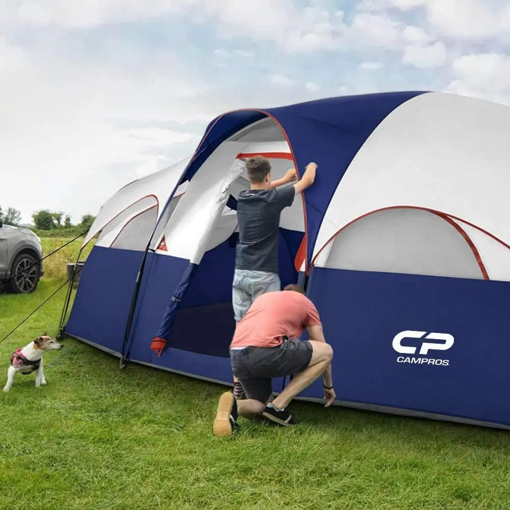 8-Person Family Camping Tent — Spacious & Durable