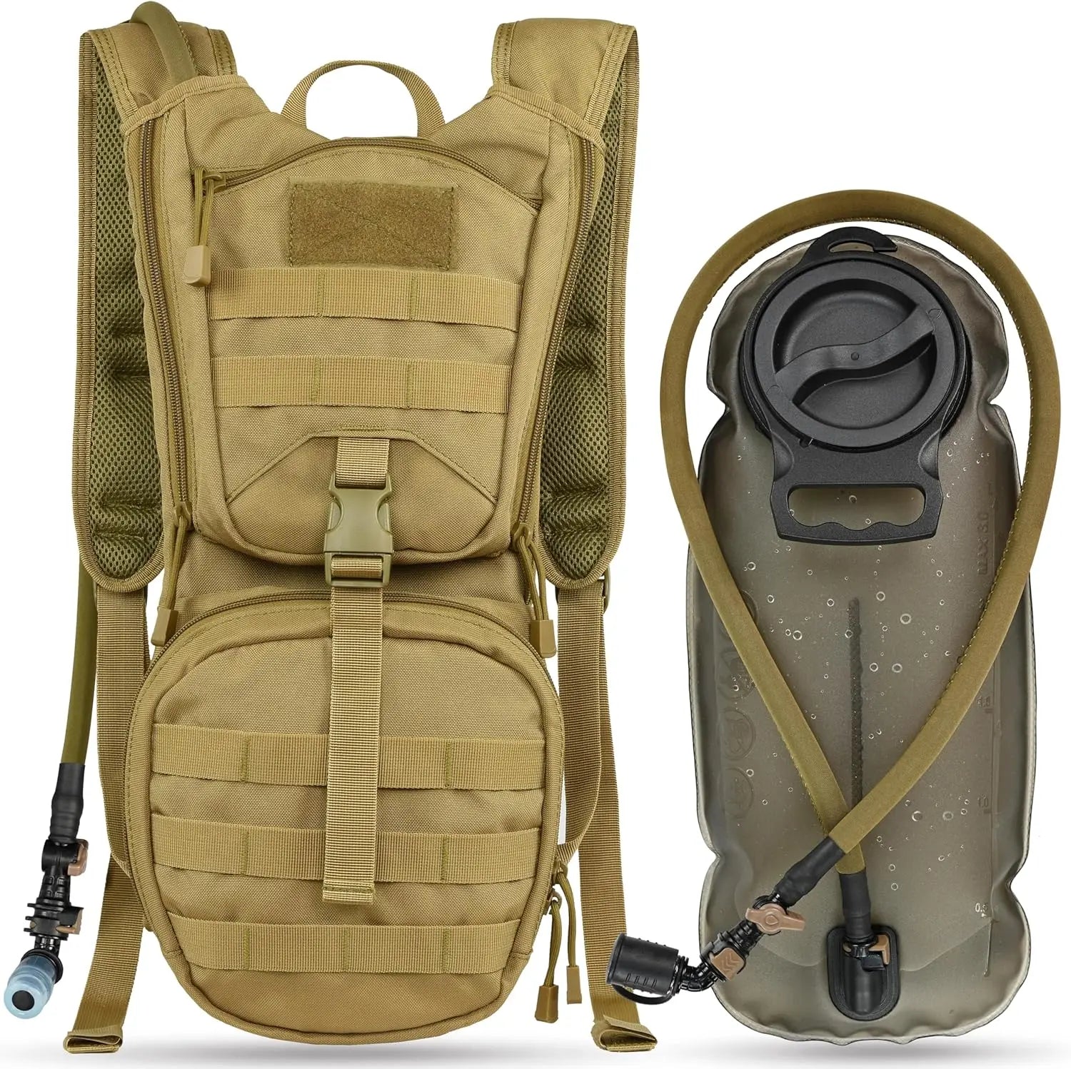 Tactical Hydration Backpack — 3L TPU Bladder