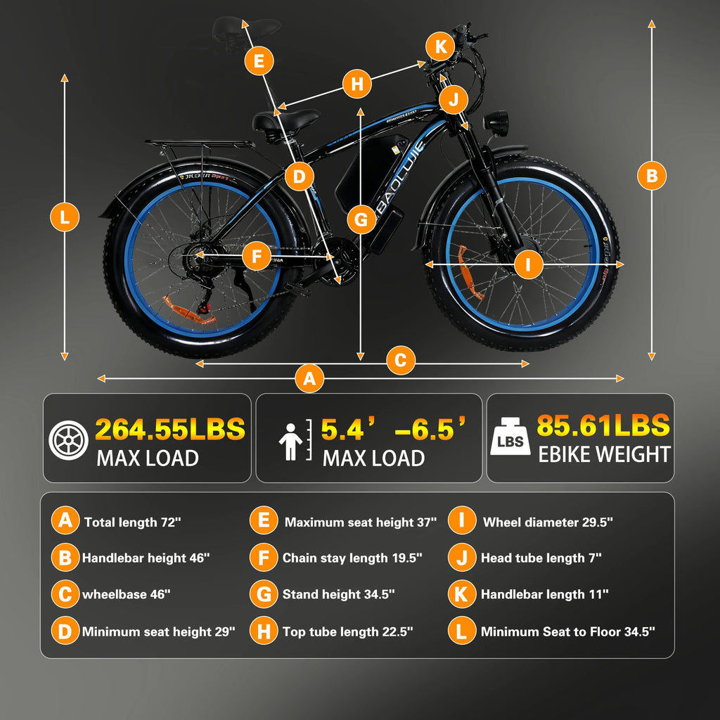 Dual Motor Electric Bike — 3000W or 5000W