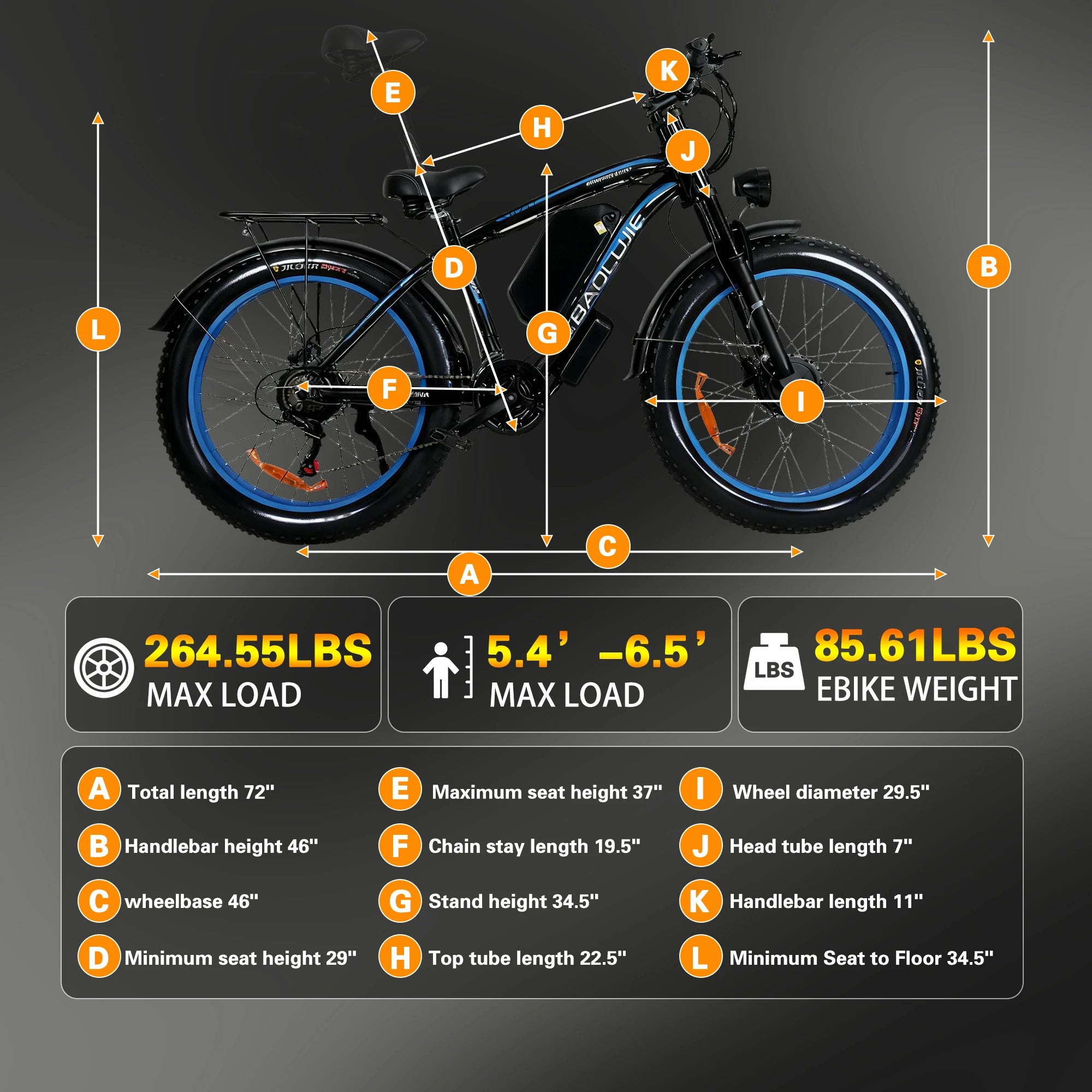 Dual Motor Electric Bike — 3000W or 5000W