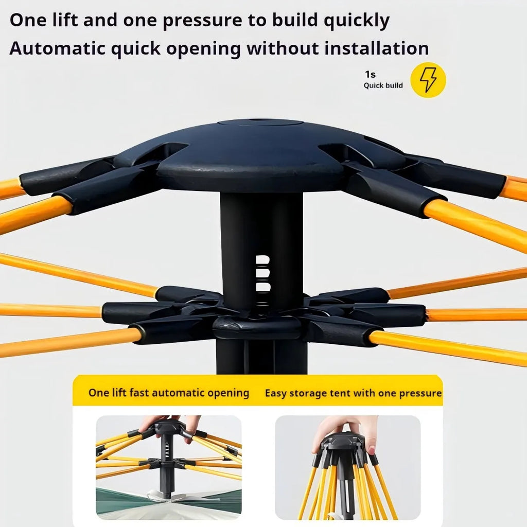 Quick-Opening Automatic Tent — Instant Setup
