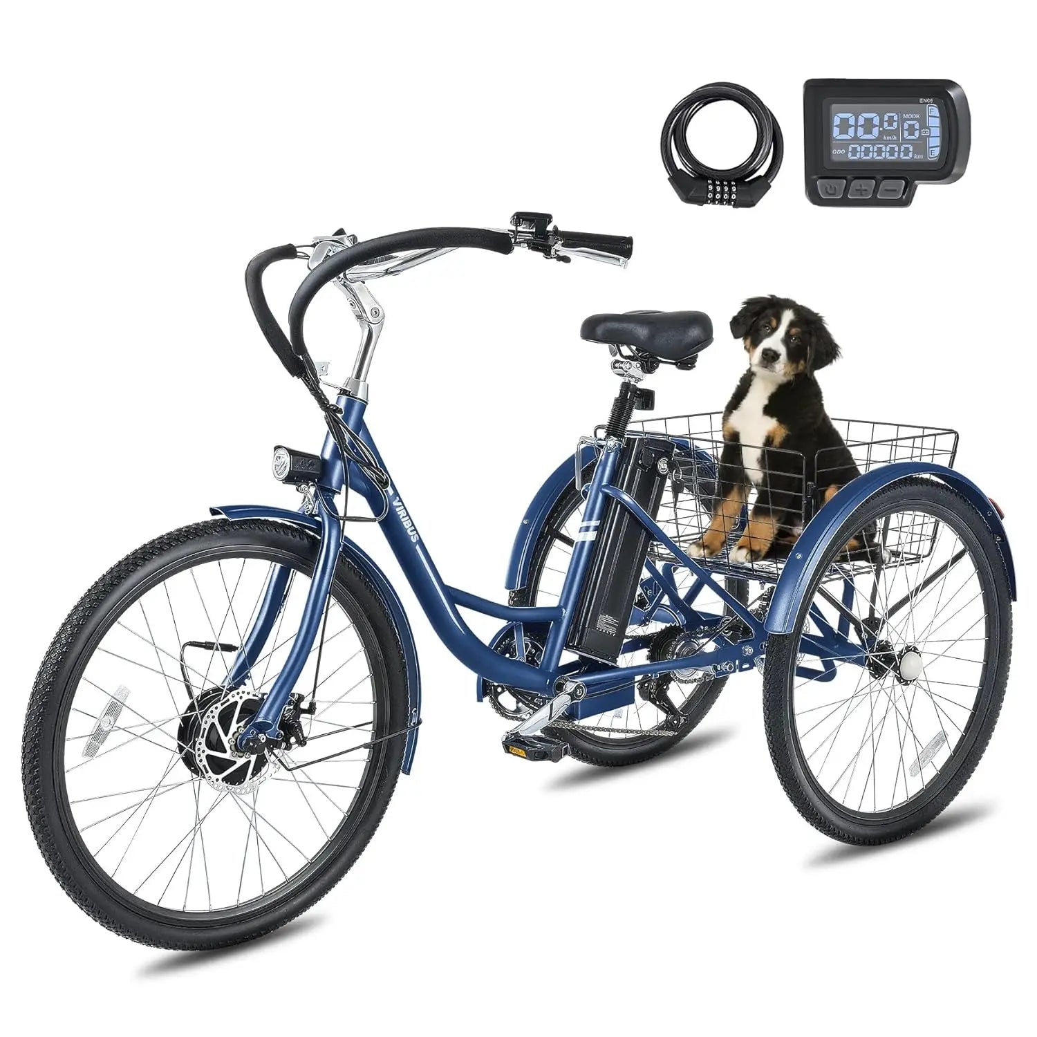 Electric Tricycle 24 inch 500W
