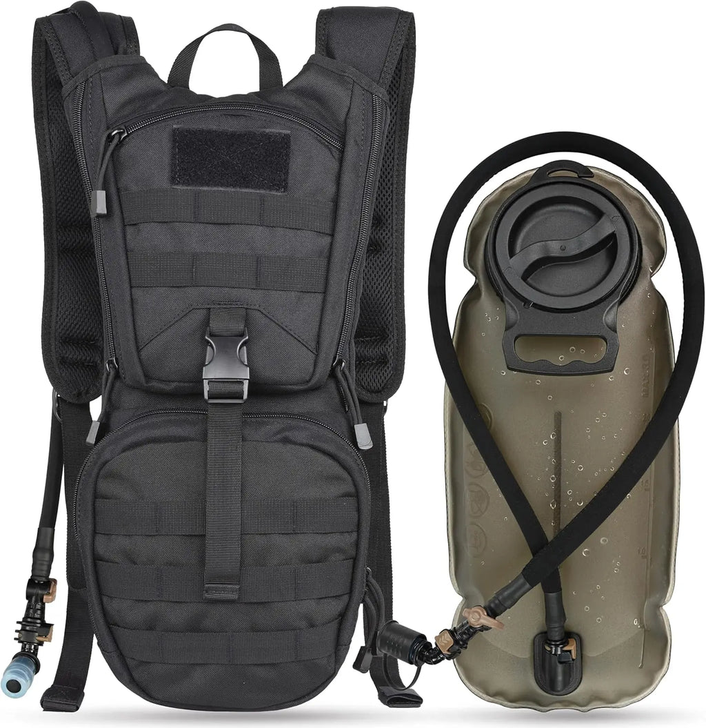 Tactical Hydration Backpack — 3L TPU Bladder