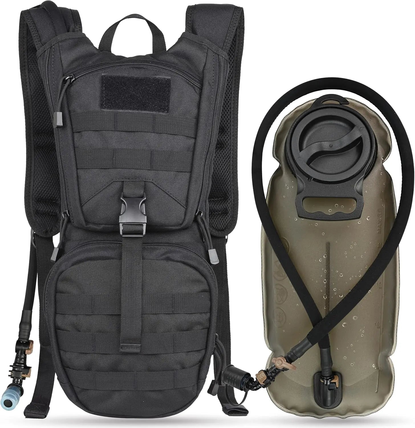 Tactical Hydration Backpack — 3L TPU Bladder