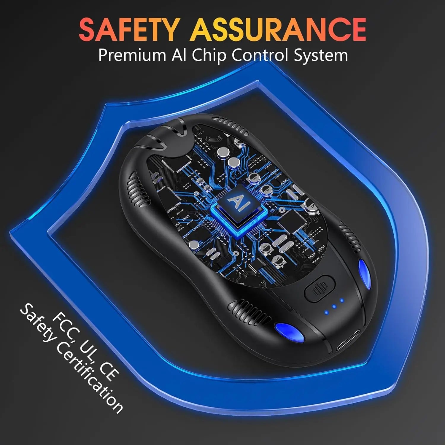 Rechargeable Hand Warmers — 10000mAh Power Bank