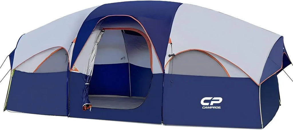 8-Person Family Camping Tent — Spacious & Durable