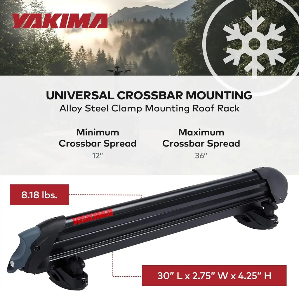 Ski & Snowboard Roof Rack — Car Carrier