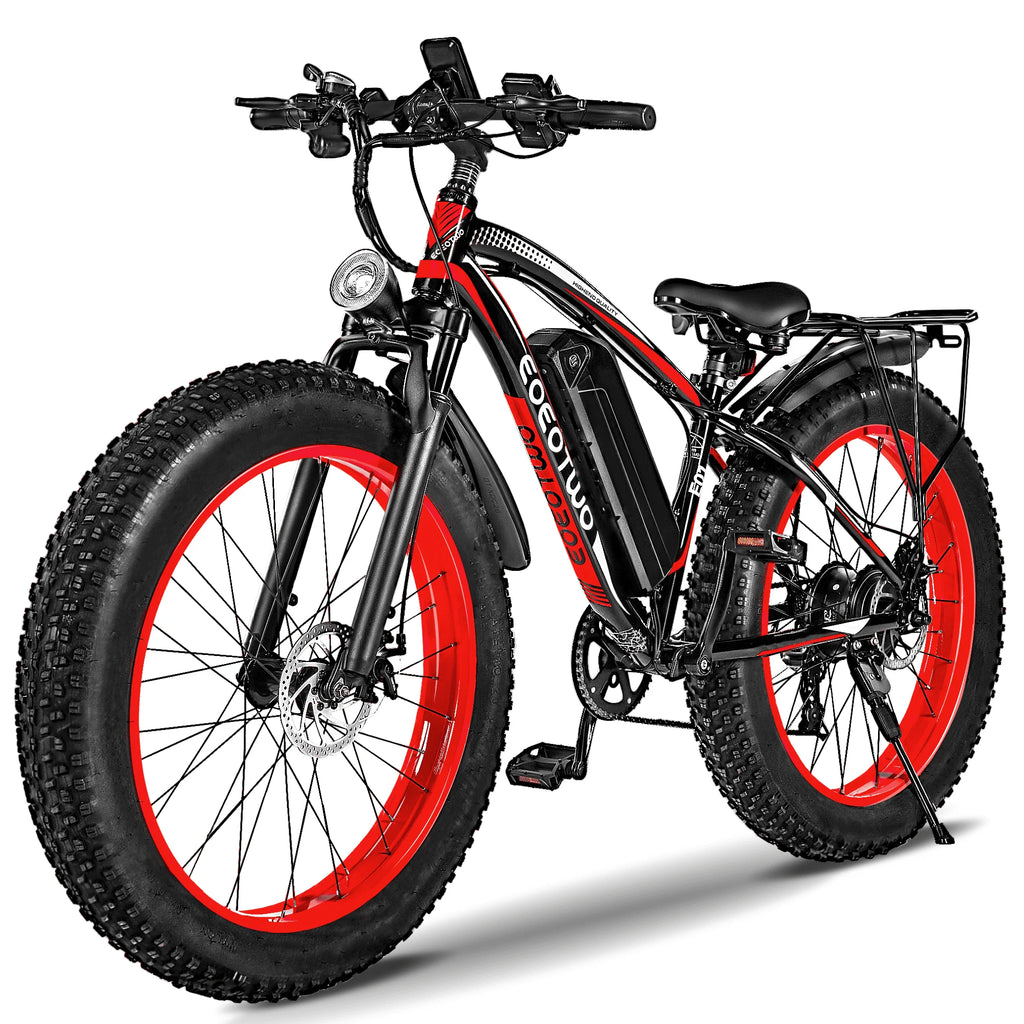 Electric Bike Adult 26" Fat Tire 1500W Peak Motor 34Mph