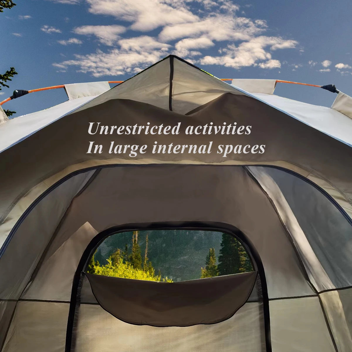 Quick-Opening Automatic Tent — Instant Setup