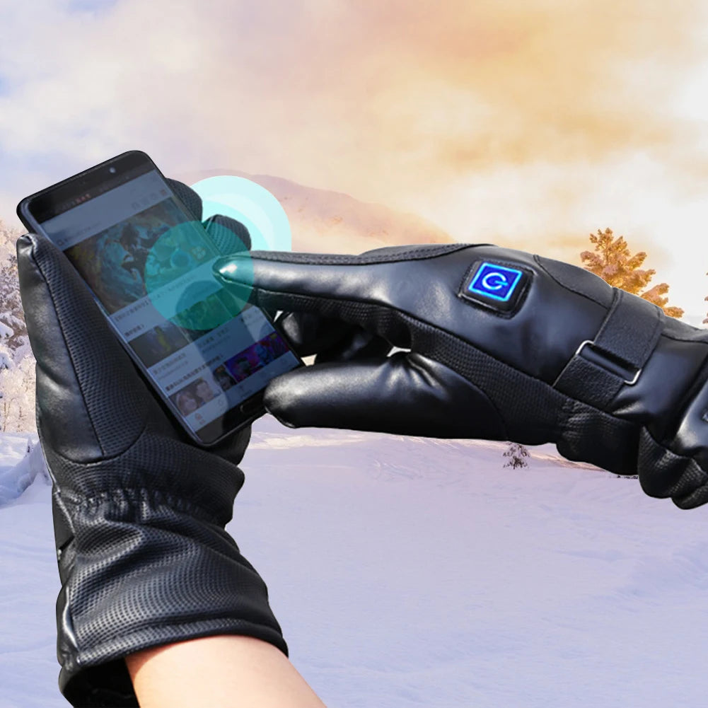 Rechargeable Heated Gloves — 3 Temperature Levels