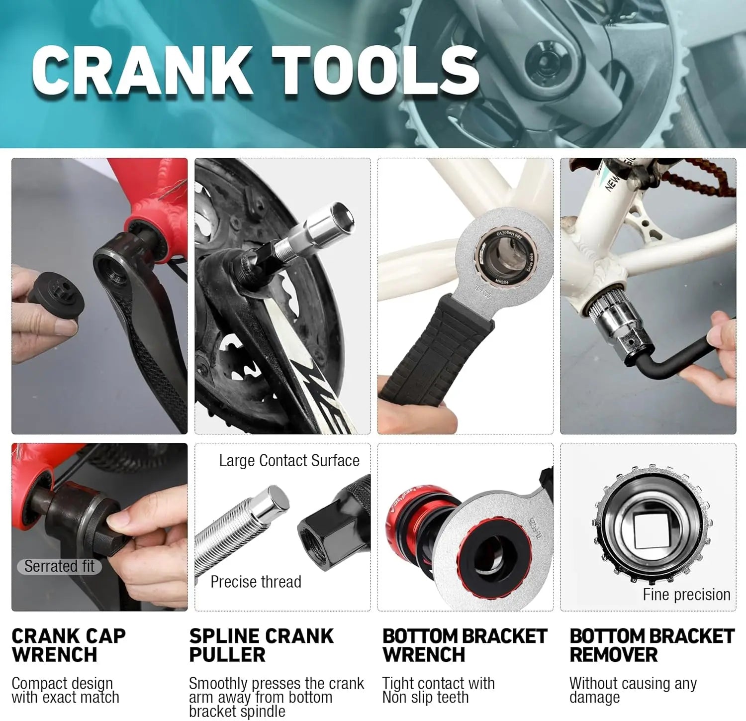 41-Piece Complete Bike Repair Tool Kit with Storage Box