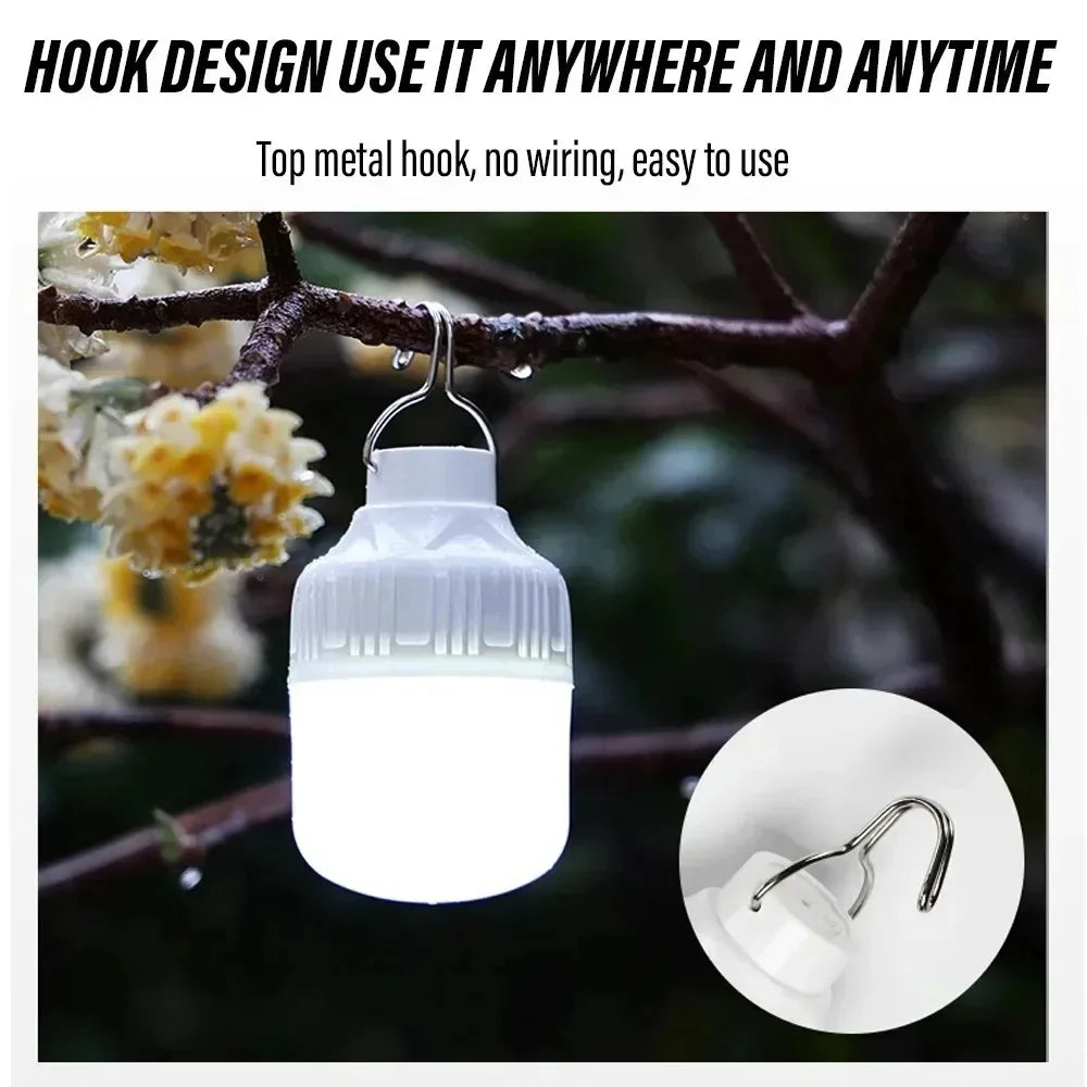USB Rechargeable LED Camping Lantern — Portable