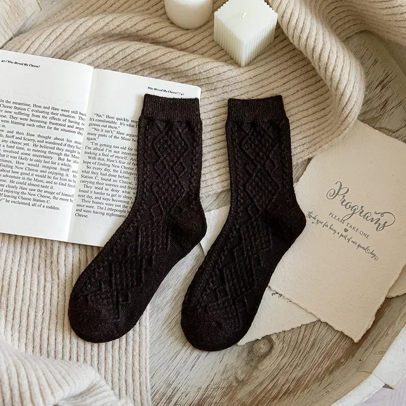 Winter Cashmere Wool Socks — Premium Warmth