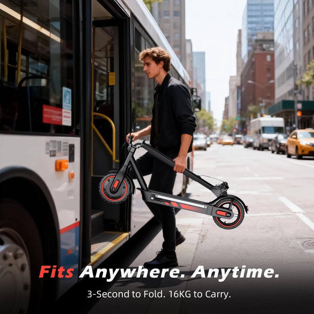 E-scooter 500W Motor 36V15Ah 25MPH Speed Foldable Electric Scooter for Adult with App