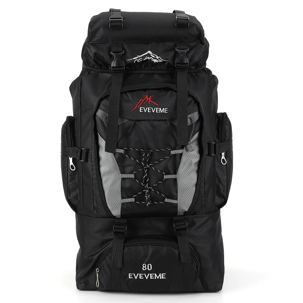 80L Mountaineering Backpack — Large Capacity