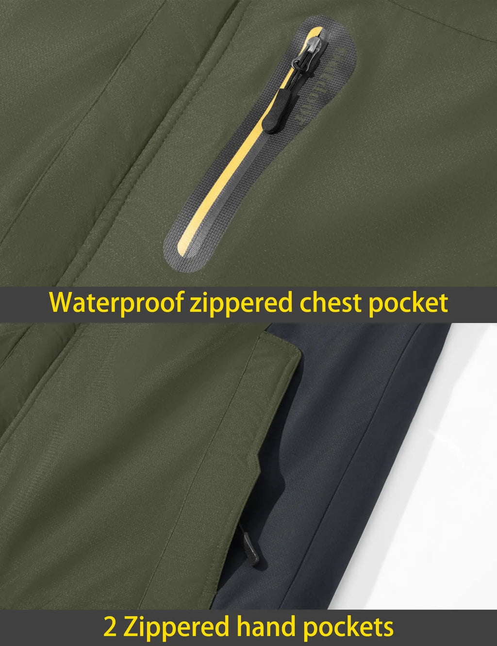 Men's Waterproof Ski Jacket — Winter Snow Ready