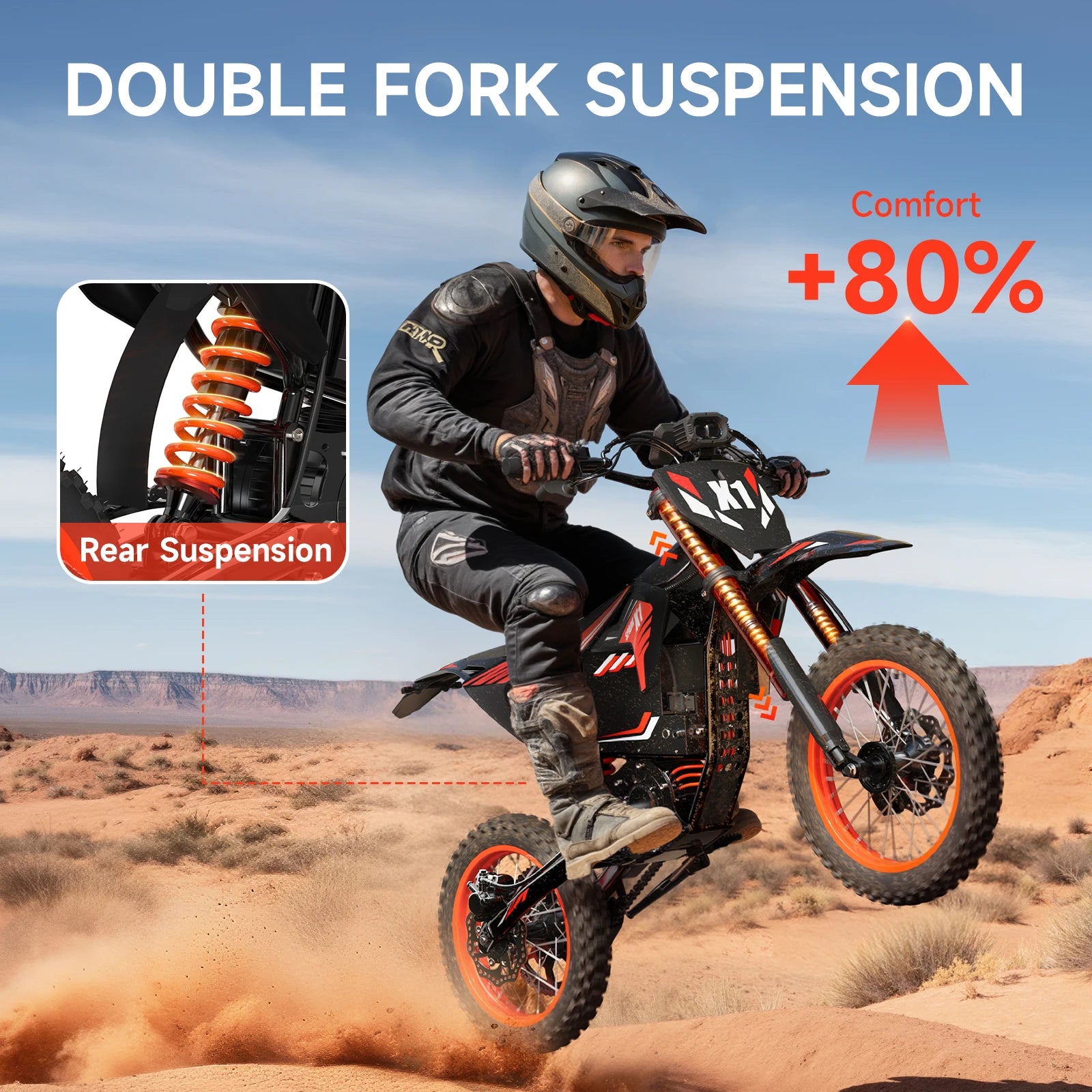 Spark Electric Dirt Bike 4500W