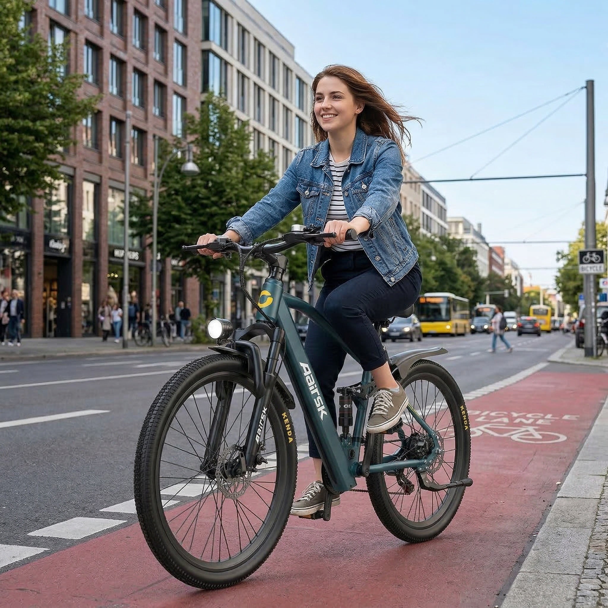 Adult E-bike 400W Motor 36V 13Ah Battery Electric Bike 26 Inch Fat Tire E-Mountain bike