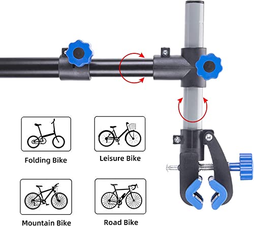 Bike Repair Stand Wall Workbench Mount Rack Height Adjustable