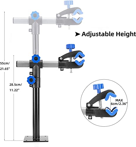 Bike Repair Stand Wall Workbench Mount Rack Height Adjustable