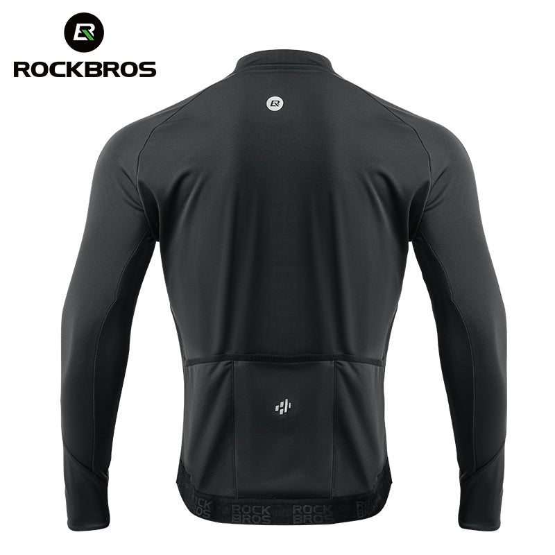 Cycling Fleece Jersey — Long Sleeve, 32–50°F