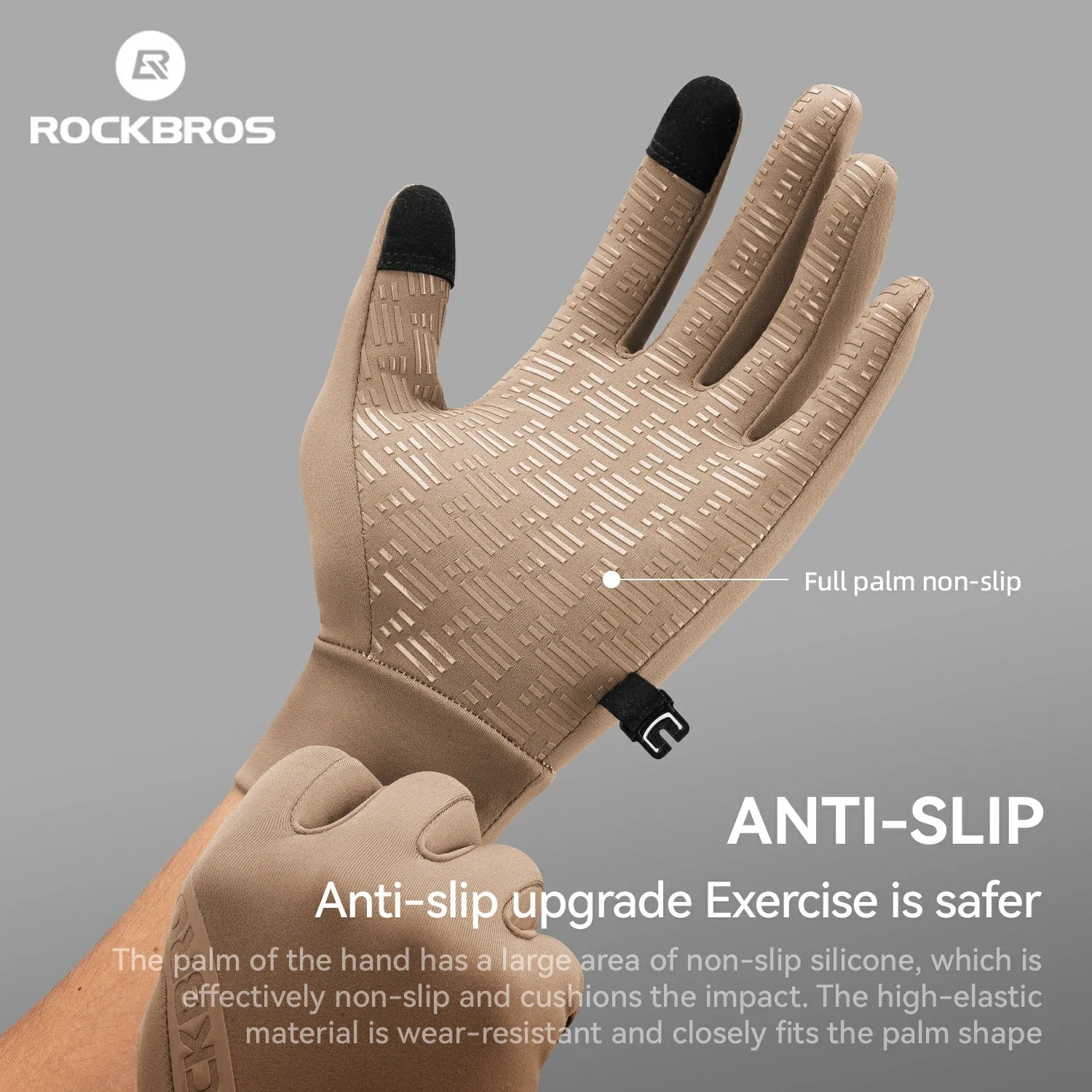 Graphene Winter Cycling Gloves — 41–59°F