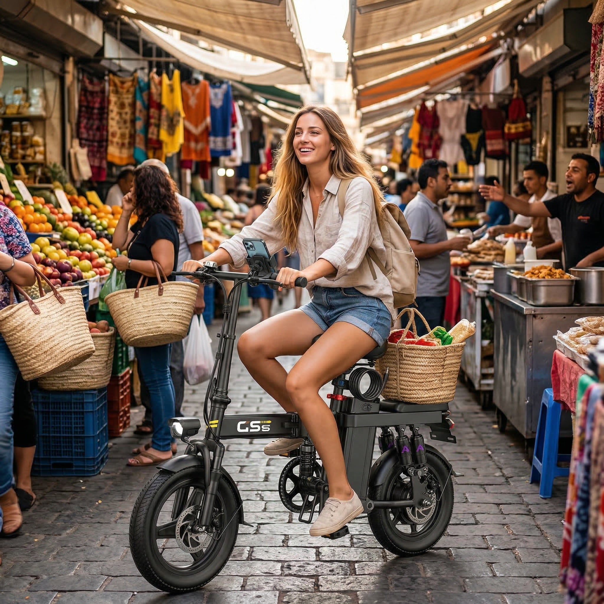 740W Folding Electric Bike